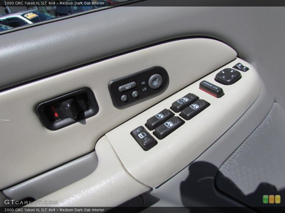 Medium Dark Oak Interior Controls for the 2000 GMC Yukon XL SLT 4x4 #82076489