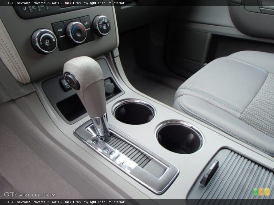 Dark Titanium/Light Titanium Interior Transmission for the 2014 Chevrolet Traverse LS AWD #82076518