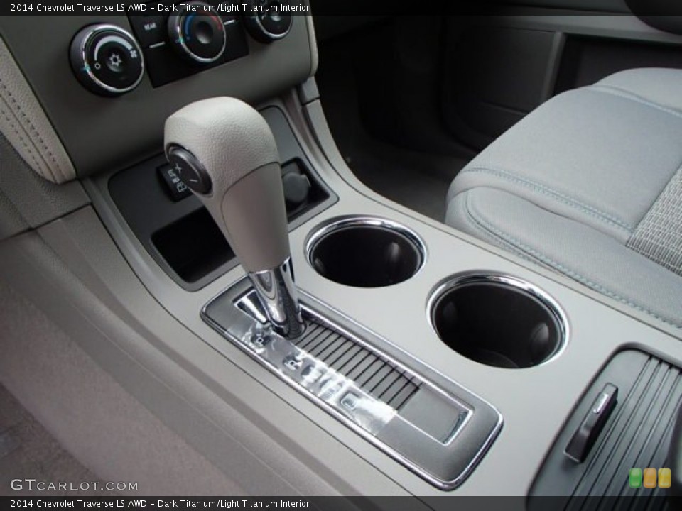 Dark Titanium/Light Titanium Interior Transmission for the 2014 Chevrolet Traverse LS AWD #82076979