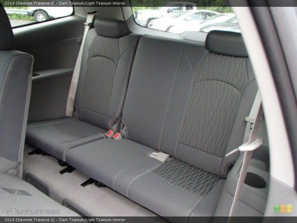 Dark Titanium/Light Titanium Interior Rear Seat for the 2014 Chevrolet Traverse LS #82077394