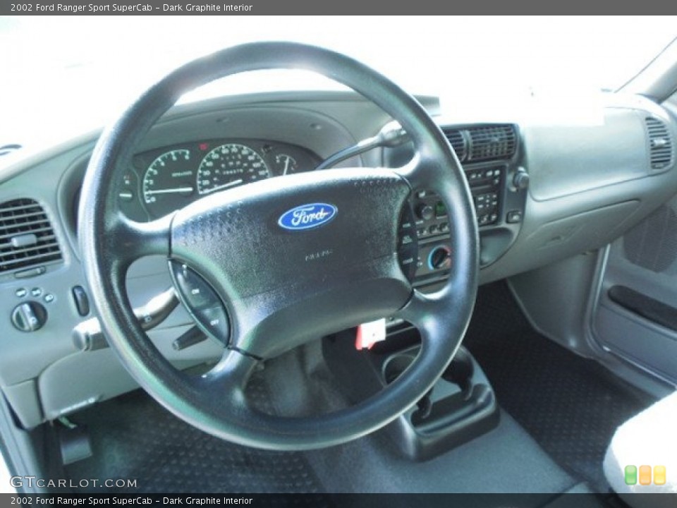 Dark Graphite Interior Dashboard for the 2002 Ford Ranger Sport SuperCab #82078617