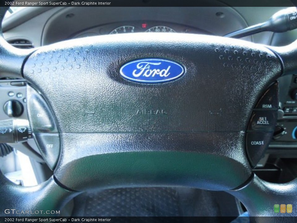 Dark Graphite Interior Controls for the 2002 Ford Ranger Sport SuperCab #82078964