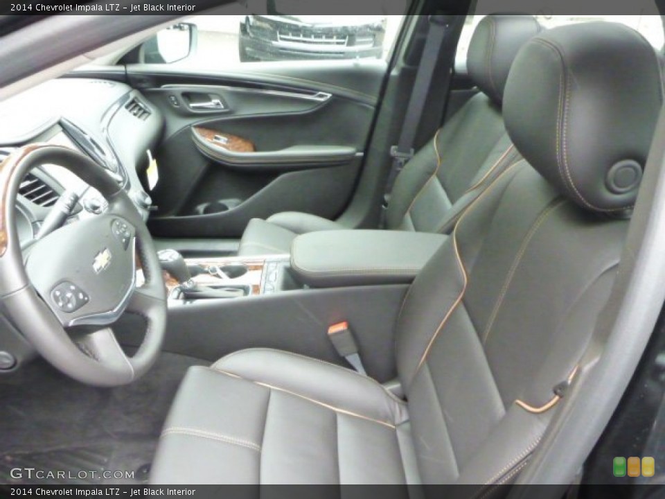 Jet Black Interior Front Seat for the 2014 Chevrolet Impala LTZ #82082901