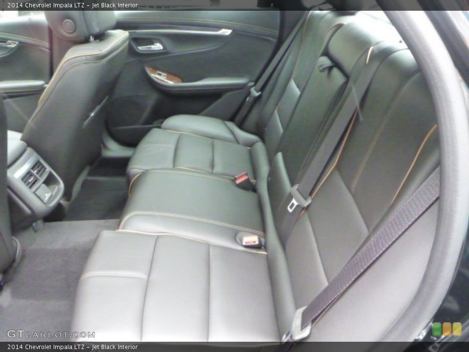 Jet Black Interior Rear Seat for the 2014 Chevrolet Impala LTZ #82082921