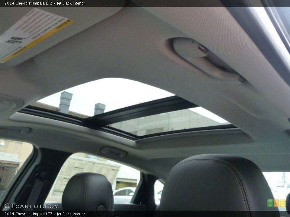 Jet Black Interior Sunroof for the 2014 Chevrolet Impala LTZ #82083008