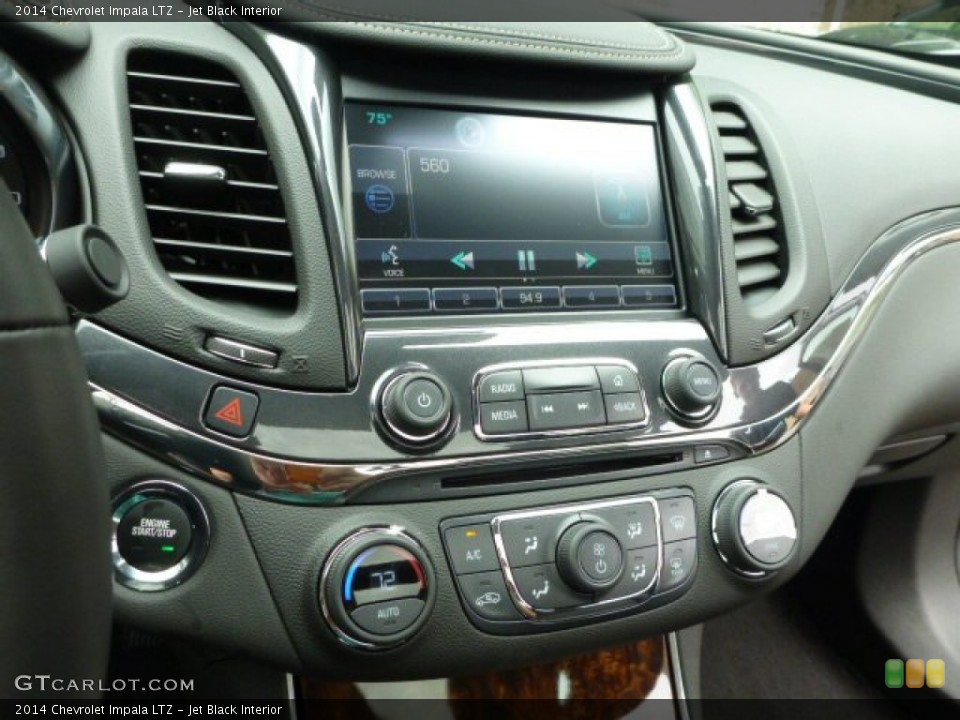 Jet Black Interior Controls for the 2014 Chevrolet Impala LTZ #82083088