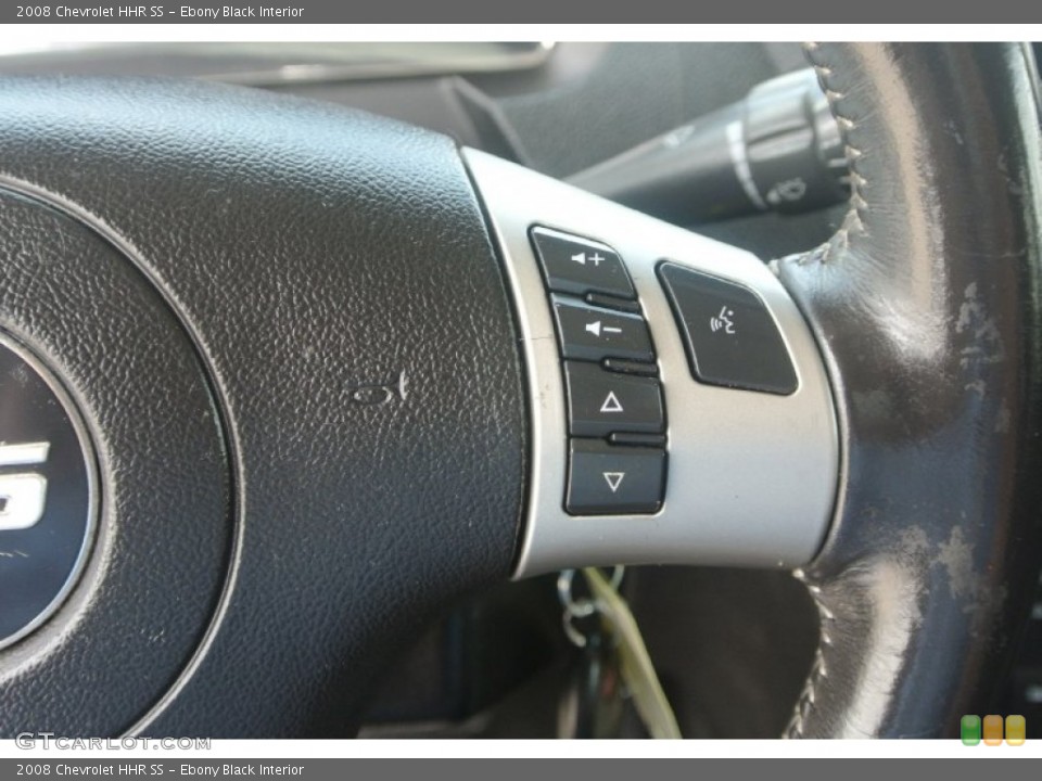 Ebony Black Interior Controls for the 2008 Chevrolet HHR SS #82083356