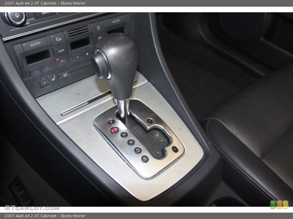 Ebony Interior Transmission for the 2007 Audi A4 2.0T Cabriolet #82083371