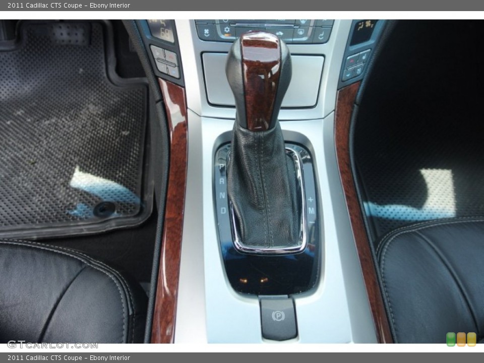 Ebony Interior Transmission for the 2011 Cadillac CTS Coupe #82084892