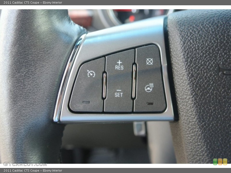Ebony Interior Controls for the 2011 Cadillac CTS Coupe #82085002