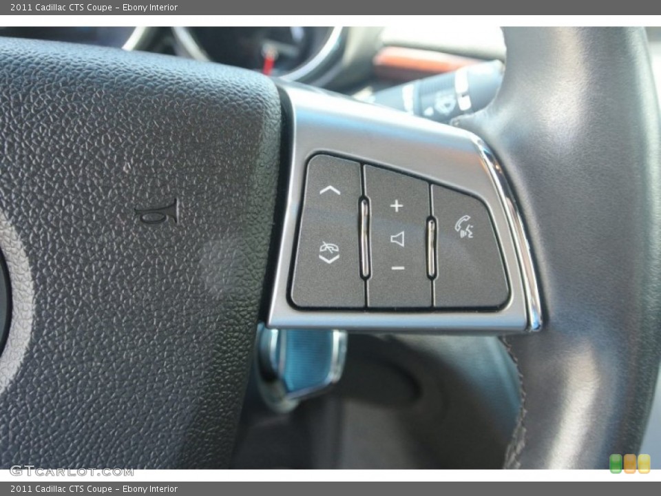 Ebony Interior Controls for the 2011 Cadillac CTS Coupe #82085028
