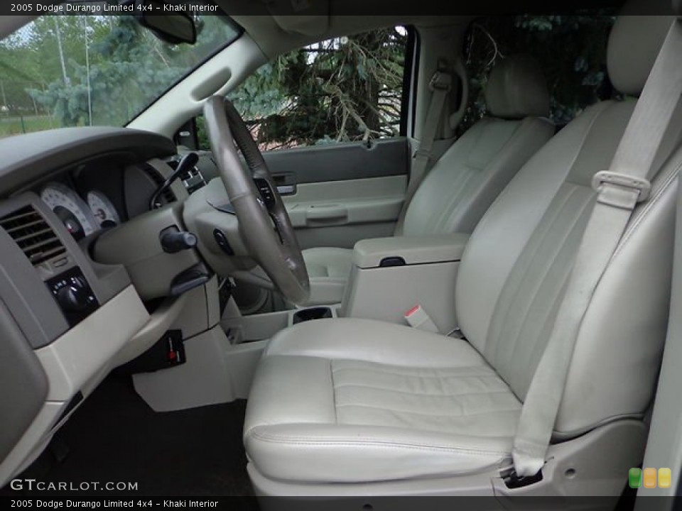 Khaki Interior Front Seat for the 2005 Dodge Durango Limited 4x4 #82086626