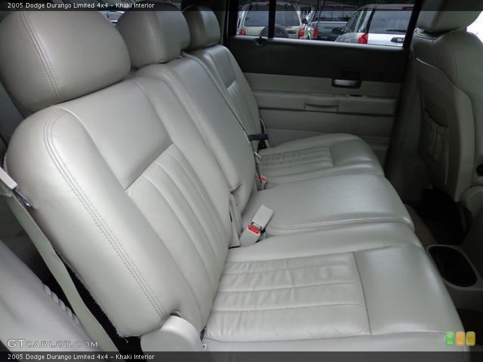 Khaki Interior Rear Seat for the 2005 Dodge Durango Limited 4x4 #82086707