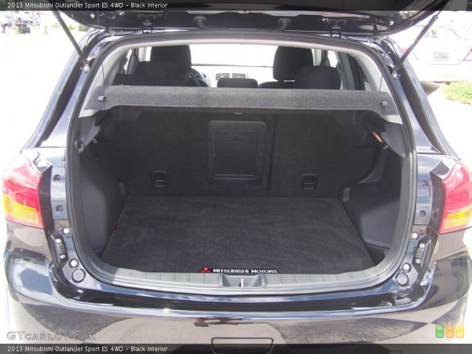 Black Interior Trunk for the 2013 Mitsubishi Outlander Sport ES 4WD #82089475