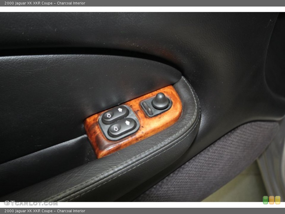 Charcoal Interior Controls for the 2000 Jaguar XK XKR Coupe #82090226
