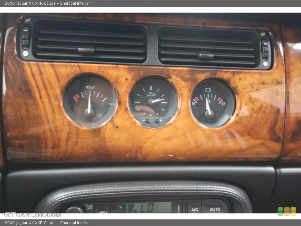 Charcoal Interior Gauges for the 2000 Jaguar XK XKR Coupe #82090322
