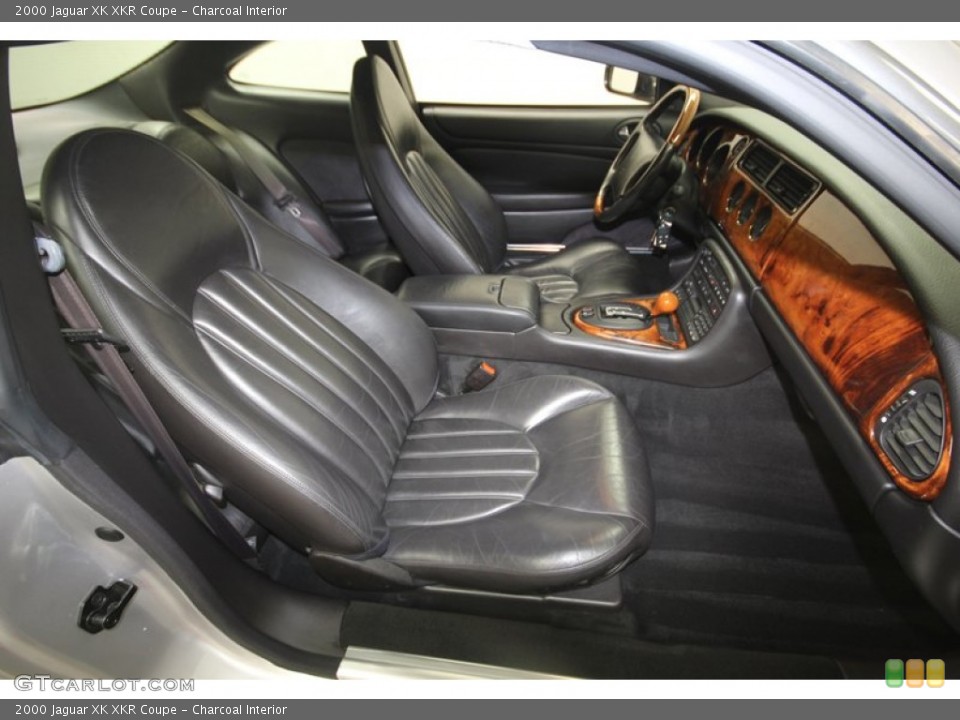 Charcoal Interior Front Seat for the 2000 Jaguar XK XKR Coupe #82090664
