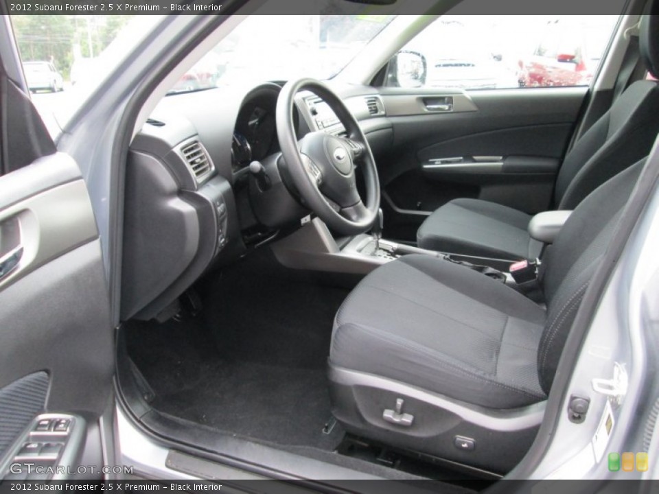 Black Interior Photo for the 2012 Subaru Forester 2.5 X Premium #82093604