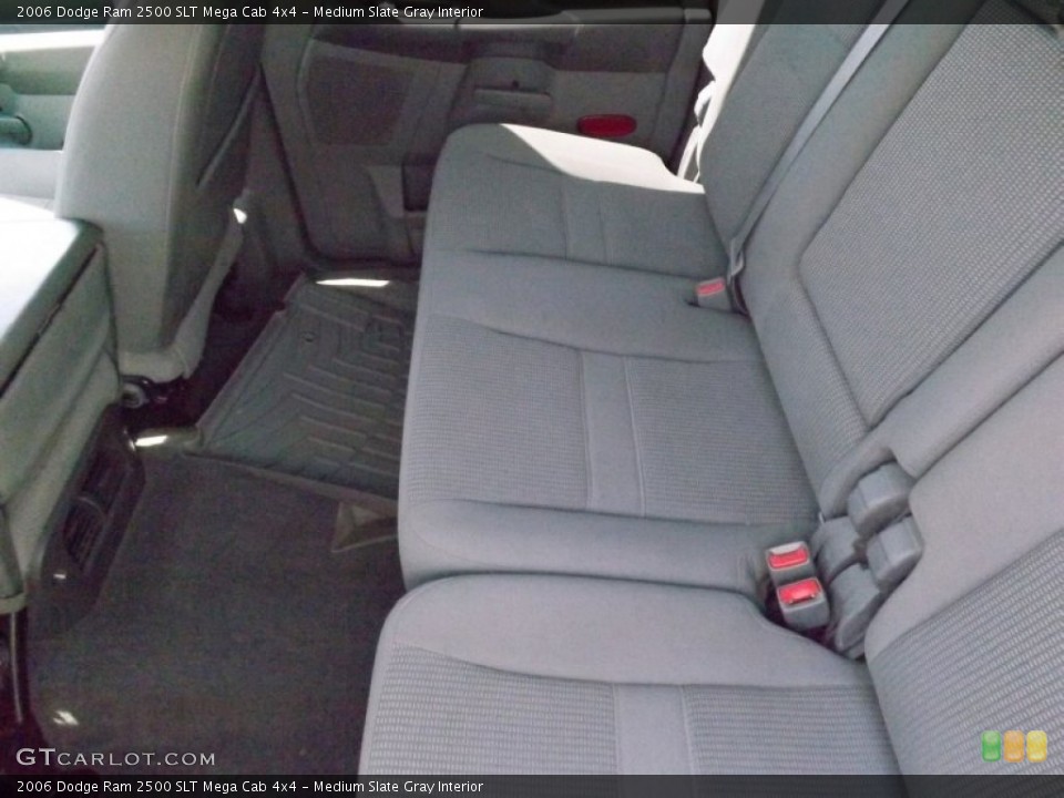 Medium Slate Gray Interior Rear Seat for the 2006 Dodge Ram 2500 SLT Mega Cab 4x4 #82097105