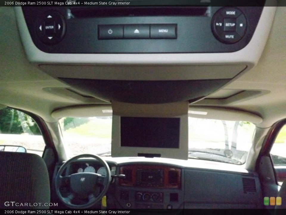 Medium Slate Gray Interior Entertainment System for the 2006 Dodge Ram 2500 SLT Mega Cab 4x4 #82097143