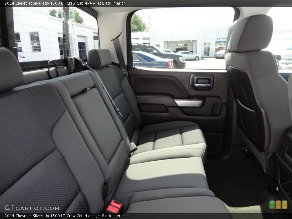 Jet Black Interior Rear Seat for the 2014 Chevrolet Silverado 1500 LT Crew Cab 4x4 #82099156