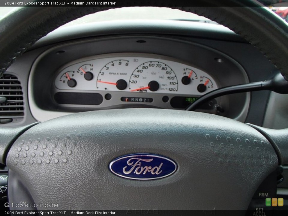 Medium Dark Flint Interior Gauges for the 2004 Ford Explorer Sport Trac XLT #82100523