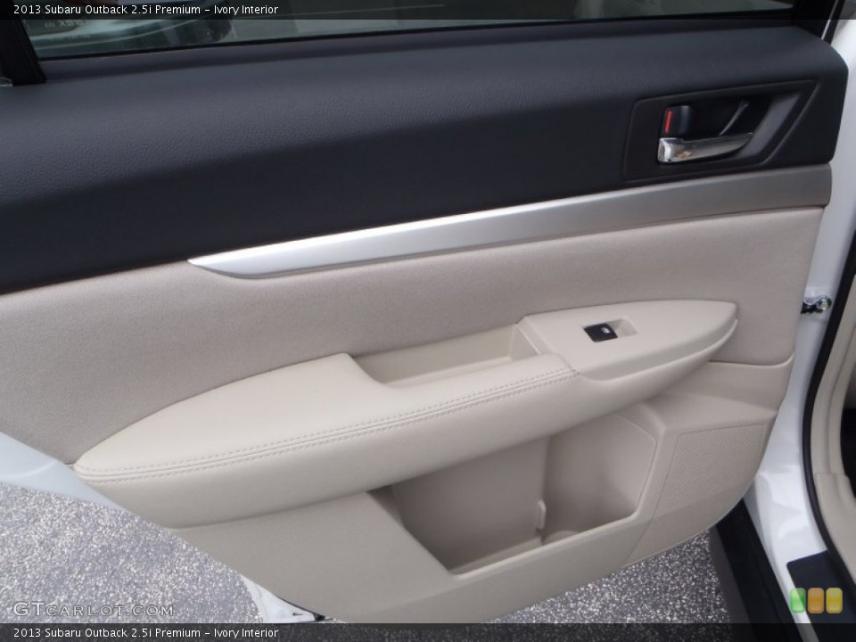 Ivory Interior Door Panel for the 2013 Subaru Outback 2.5i Premium #82101228
