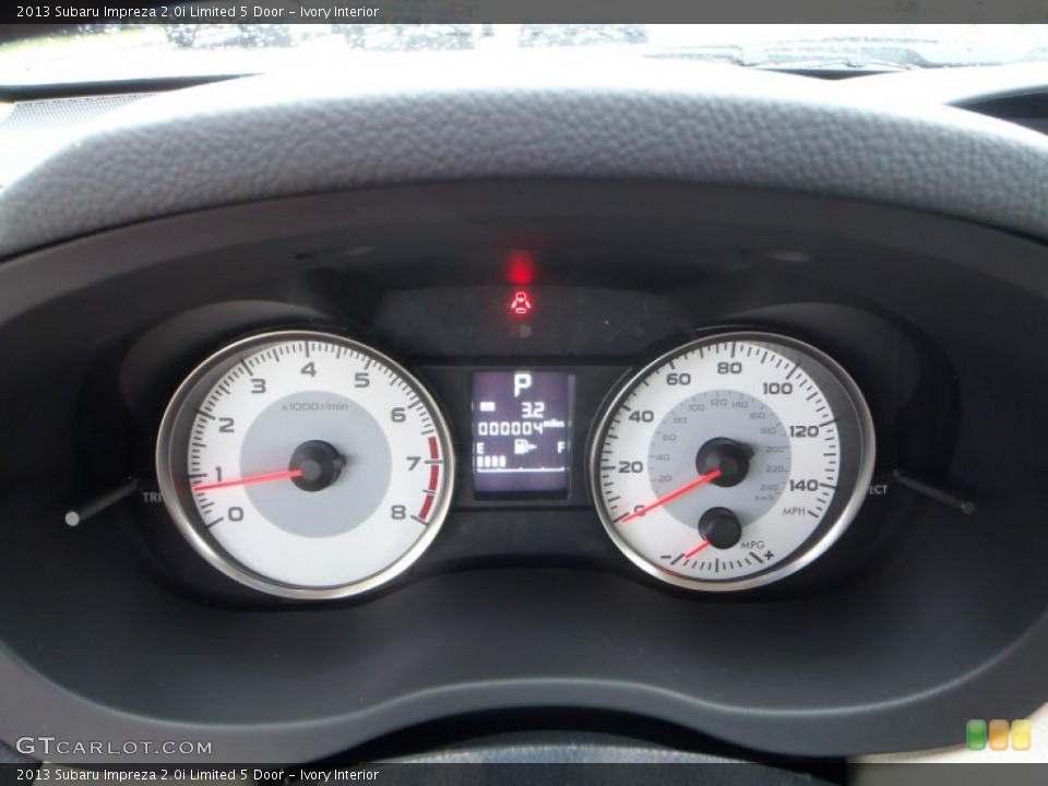 Ivory Interior Gauges for the 2013 Subaru Impreza 2.0i Limited 5 Door #82101706