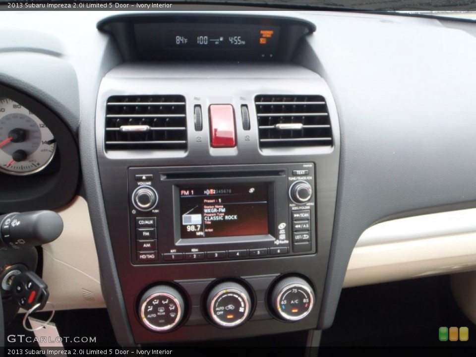 Ivory Interior Controls for the 2013 Subaru Impreza 2.0i Limited 5 Door #82101733