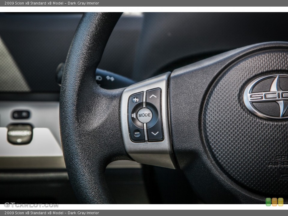 Dark Gray Interior Controls for the 2009 Scion xB  #82102594