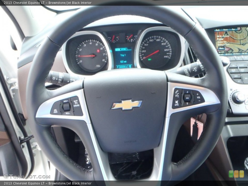 Brownstone/Jet Black Interior Steering Wheel for the 2013 Chevrolet Equinox LT #82104726