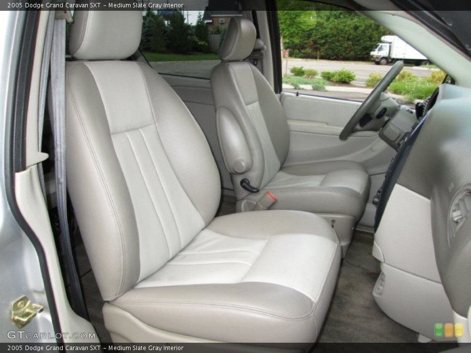 Medium Slate Gray Interior Front Seat for the 2005 Dodge Grand Caravan SXT #82105255