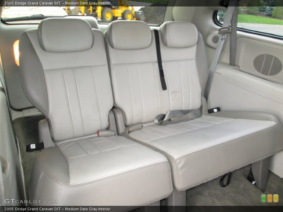 Medium Slate Gray Interior Rear Seat for the 2005 Dodge Grand Caravan SXT #82105353