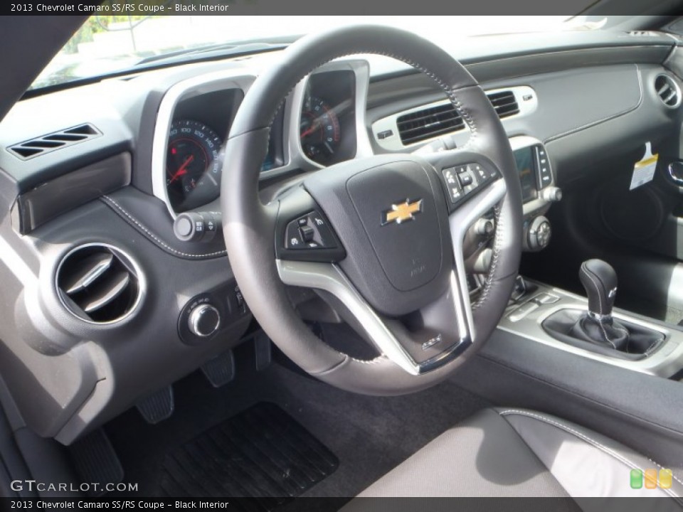 Black Interior Dashboard for the 2013 Chevrolet Camaro SS/RS Coupe #82106522