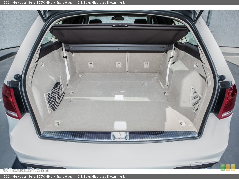 Silk Beige/Espresso Brown Interior Trunk for the 2014 Mercedes-Benz E 350 4Matic Sport Wagon #82108050
