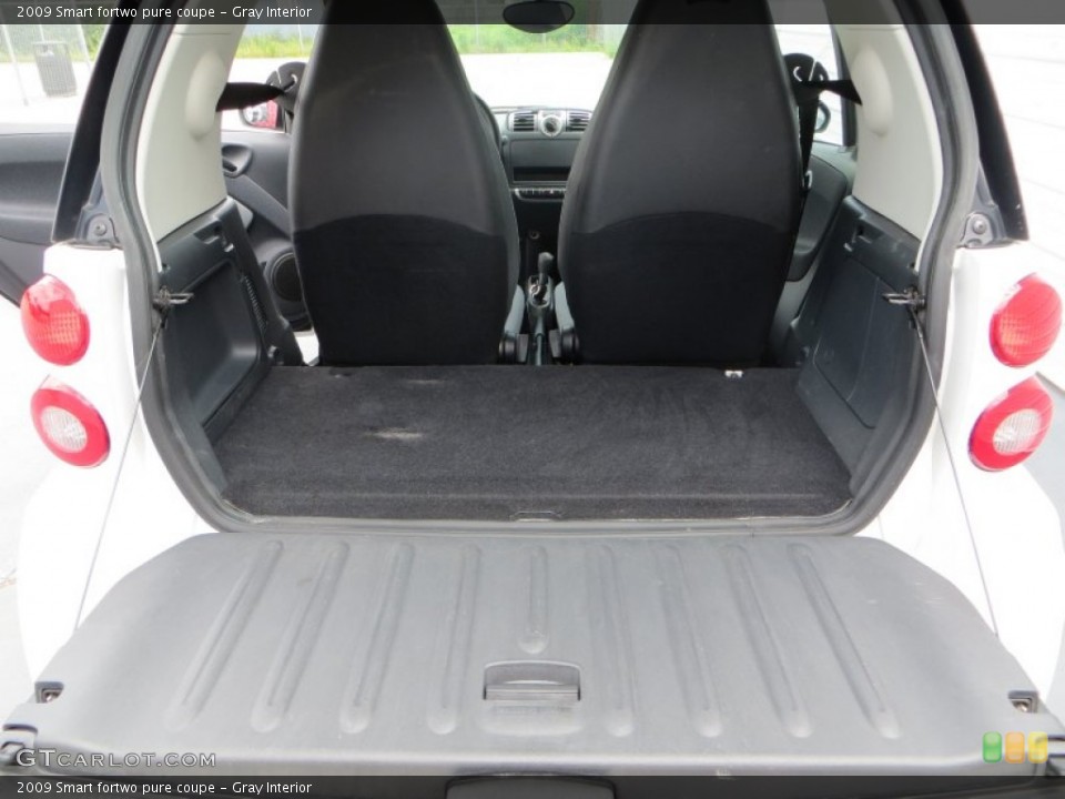 Gray Interior Trunk for the 2009 Smart fortwo pure coupe #82108944