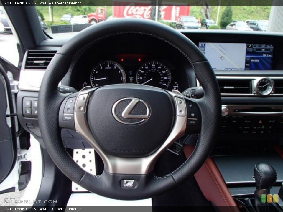 Cabernet Interior Steering Wheel for the 2013 Lexus GS 350 AWD #82109995