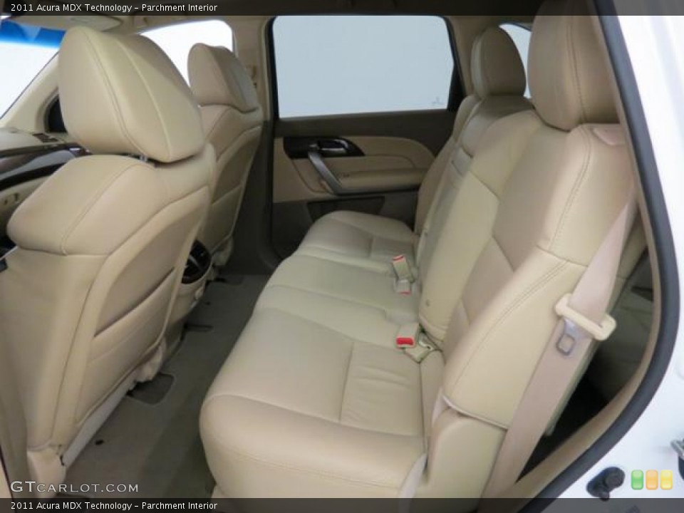 Parchment Interior Rear Seat for the 2011 Acura MDX Technology #82110970