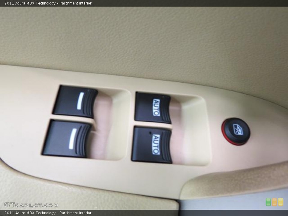 Parchment Interior Controls for the 2011 Acura MDX Technology #82111054