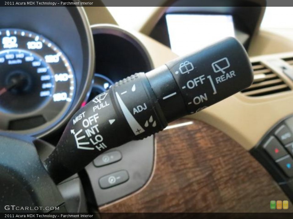 Parchment Interior Controls for the 2011 Acura MDX Technology #82111326