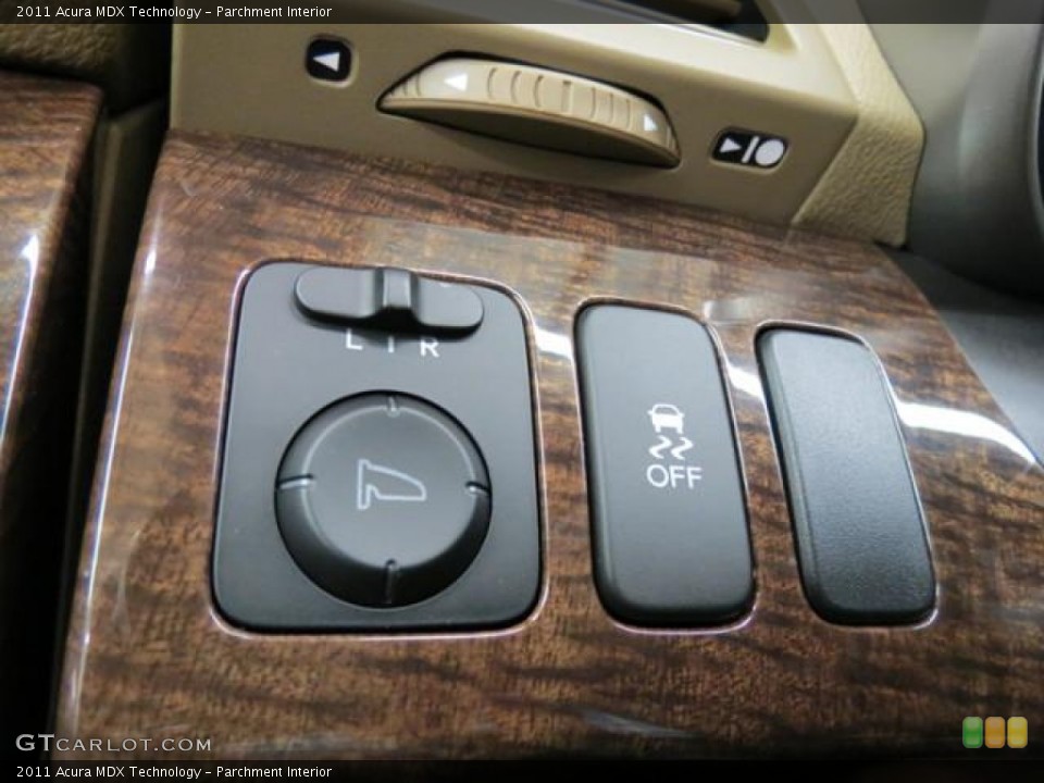 Parchment Interior Controls for the 2011 Acura MDX Technology #82111342
