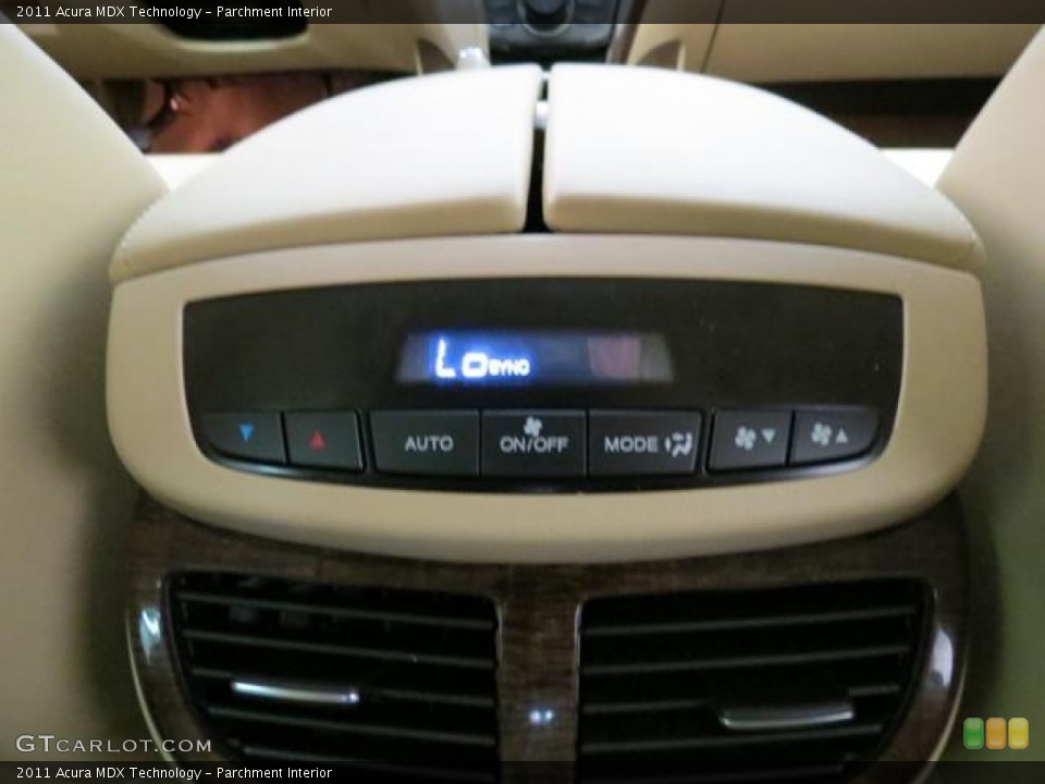 Parchment Interior Controls for the 2011 Acura MDX Technology #82111483