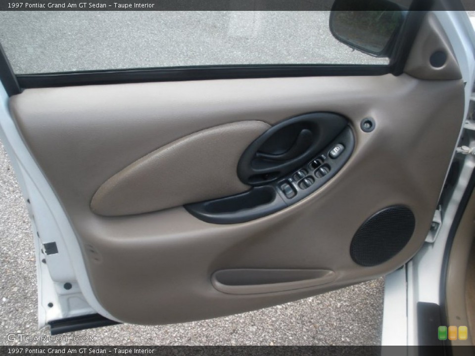 Taupe Interior Door Panel for the 1997 Pontiac Grand Am GT Sedan #82113644