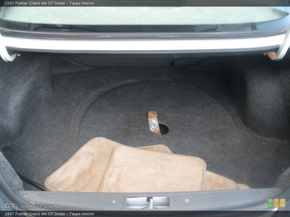 Taupe Interior Trunk for the 1997 Pontiac Grand Am GT Sedan #82113694