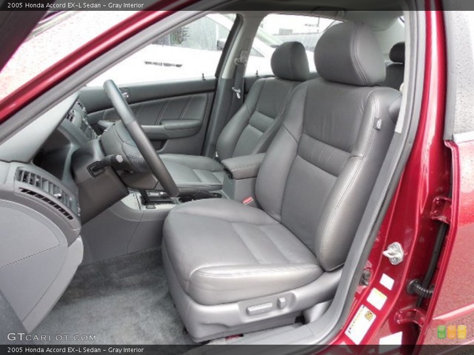 Gray Interior Front Seat for the 2005 Honda Accord EX-L Sedan #82116074