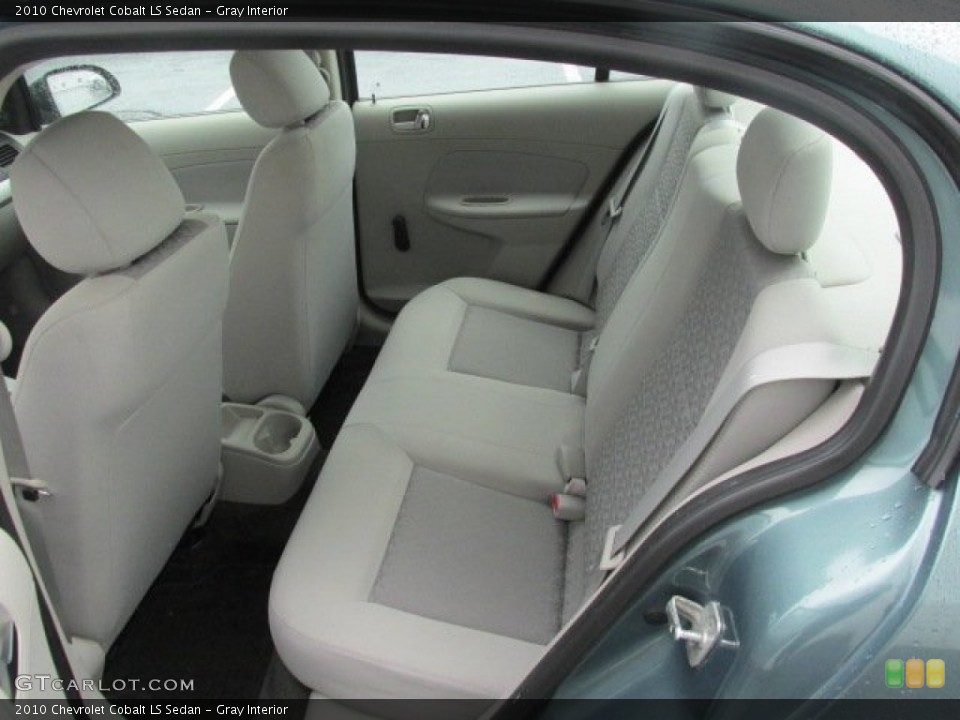 Gray Interior Rear Seat for the 2010 Chevrolet Cobalt LS Sedan #82117079