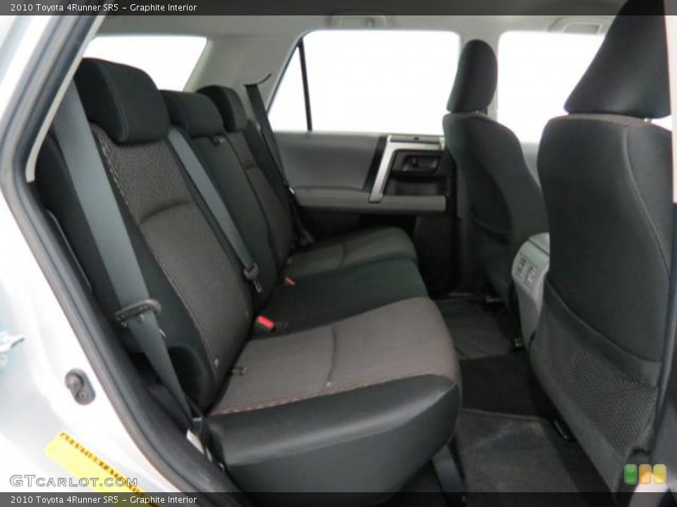 Graphite Interior Rear Seat for the 2010 Toyota 4Runner SR5 #82117597