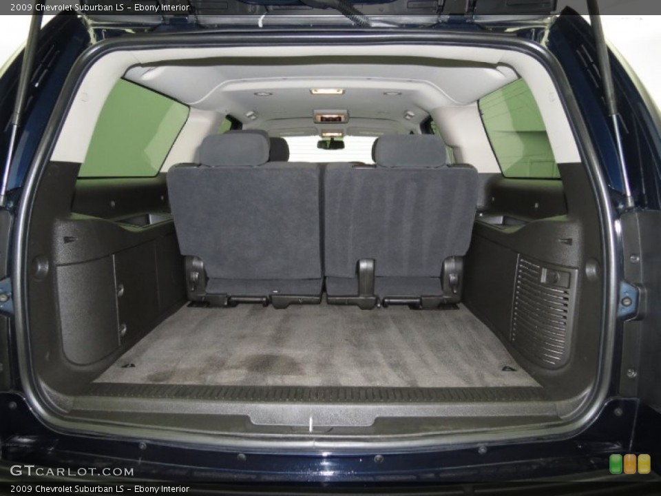 Ebony Interior Trunk for the 2009 Chevrolet Suburban LS #82117624