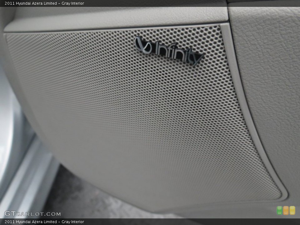 Gray Interior Audio System for the 2011 Hyundai Azera Limited #82118380