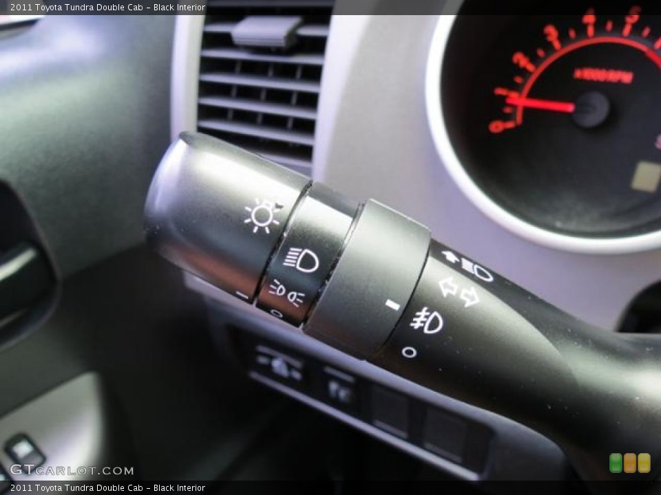 Black Interior Controls for the 2011 Toyota Tundra Double Cab #82118741